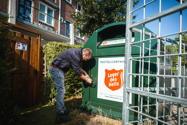 Inzameling en hergebruik van textiel